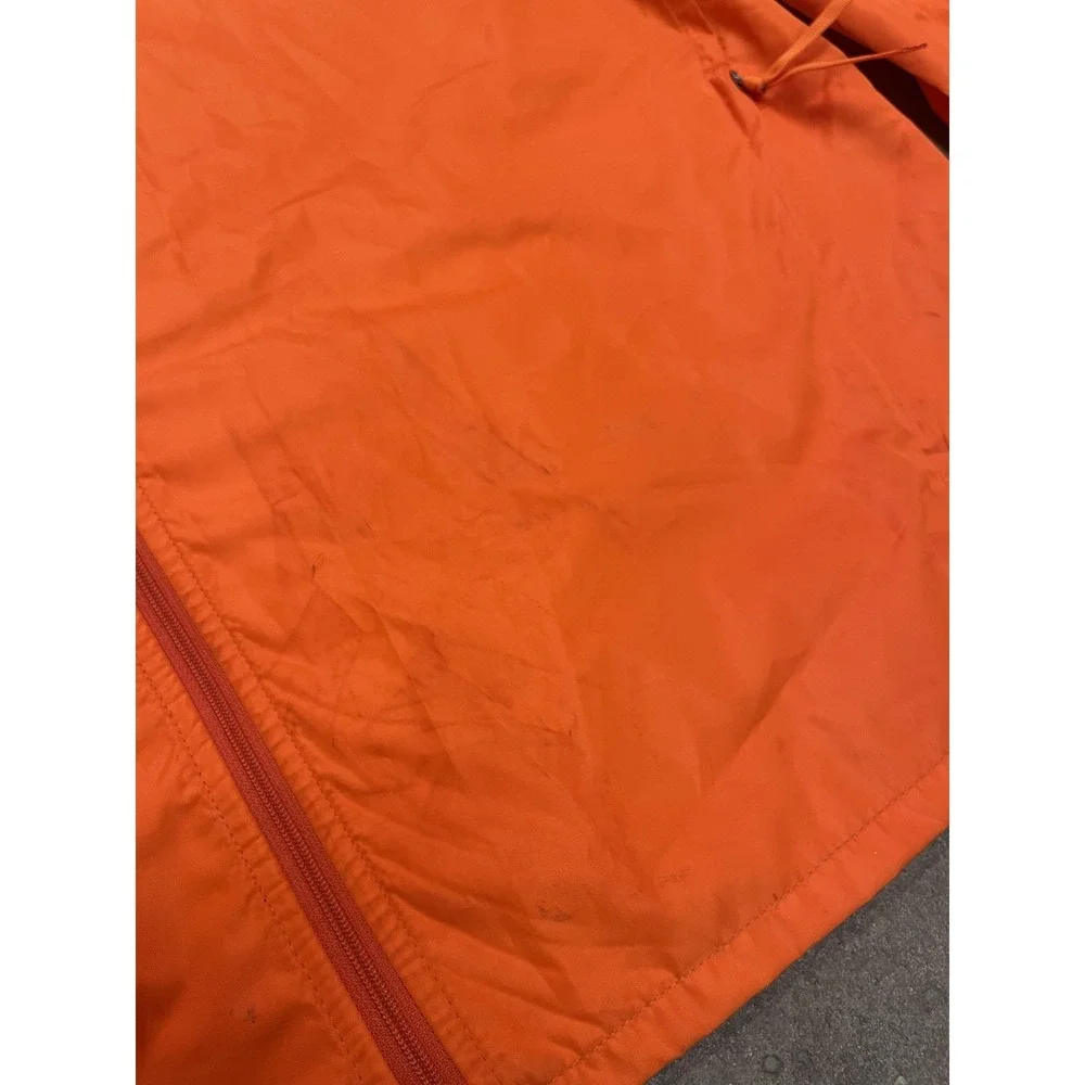 Polo Sport Ralph Lauren Jacket Mens XL‎ Orange Windbreaker Full Zip Lightweight